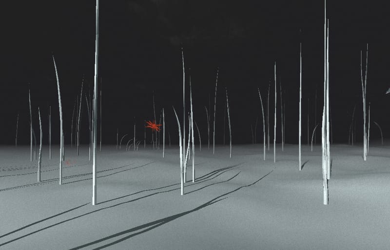 Sketches from Radiohead’s Polyfauna app highlight the creative process