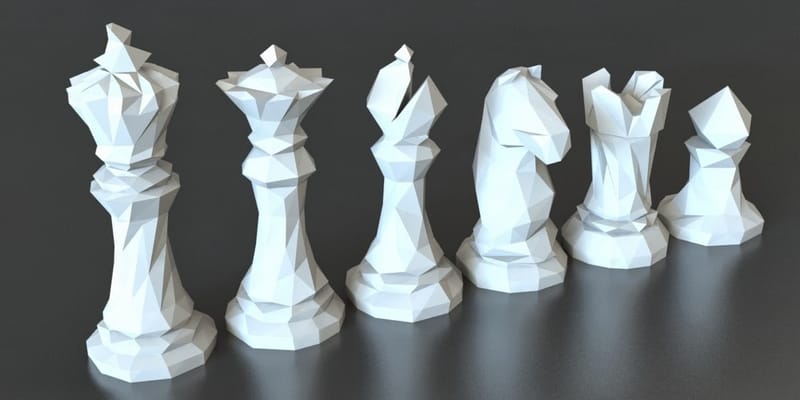 Low-poly crosses over into the real world with 3D printing contest
