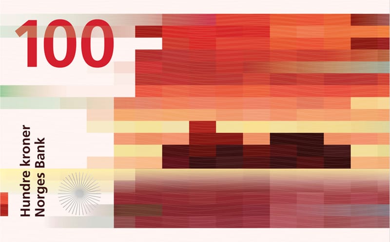 Norwegian banknotes will soon be low-poly