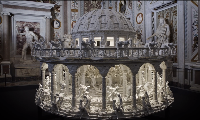 A 3D printed zoetrope brings a horrific biblical episode to life