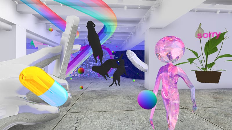 An art gallery so millennial that it’s basically an orgy of niche internet spaces