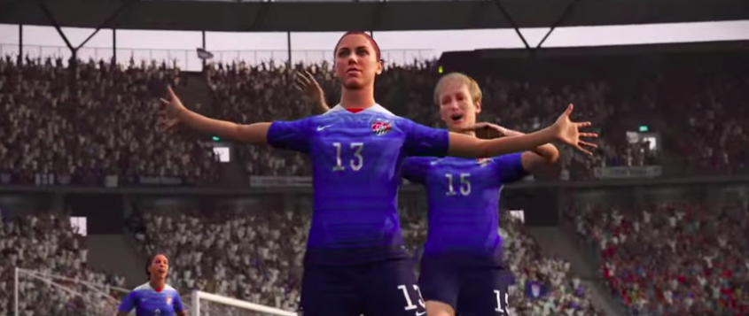 FIFA 16 is slowly discovering the existence of women’s soccer