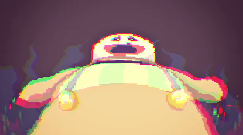 Dropsy the clown is looking positively sopping wet
