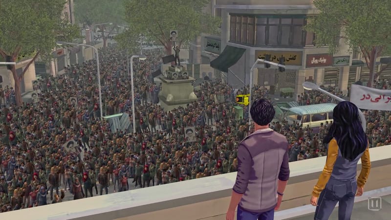 Turning the 1979 Iranian revolution into a heartfelt videogame