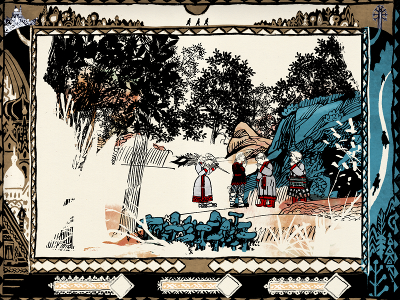 Forest of Sleep is like a Russian storybook come to life, by creator of Proteus