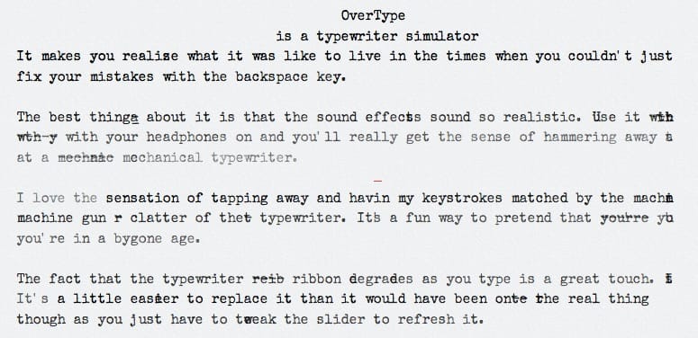 These typewriters will mess with your mind