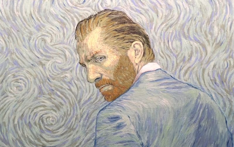 Animated Van Gogh film is made entirely with paintings