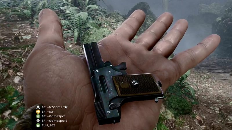 Battlefield 1’s tiny handgun is here to humiliate you