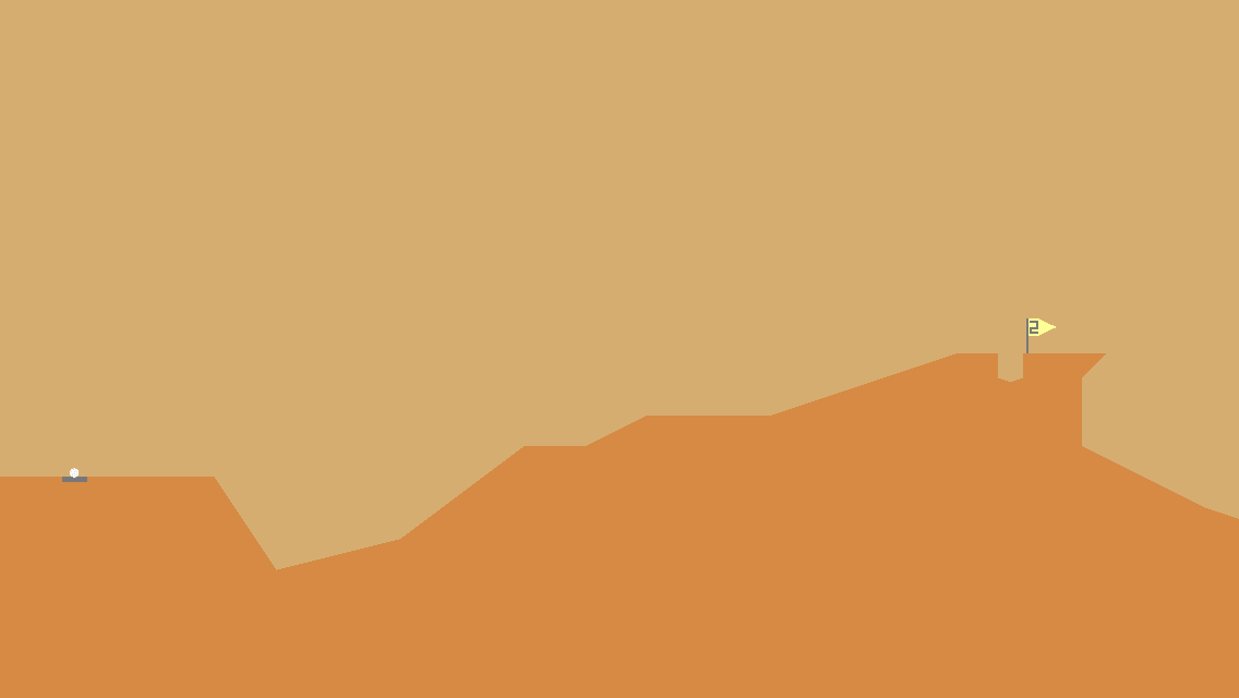 Normcore comes to videogames with Desert Golfing